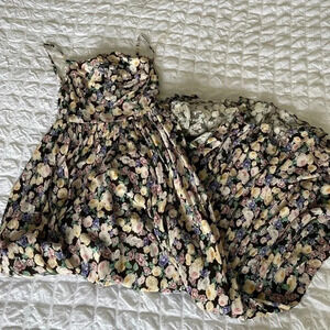 Fame and partners floral full line maxi dress